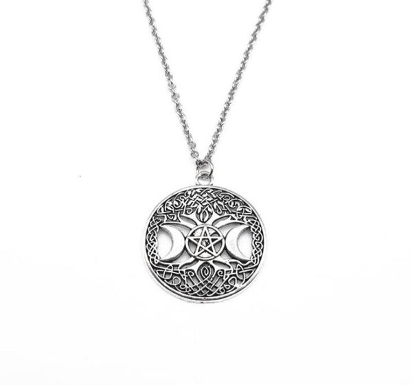 triple moon supernatural pentagram witchcraft pentacle necklace pendant amulet necklaces jewelry gothic collar choker vintage silv5523128, Silver
triple moon supernatural pentagram witchcraft pentacle necklace pendant amulet necklaces jewelry gothic collar choker vintage silv5523128, Silver