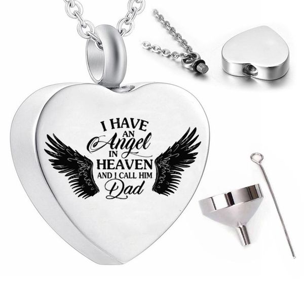stainless steel whole angel wings cremation pendant necklace urn keepsakei have an angel in heaven and i call him dad1087976, Silver
stainless steel whole angel wings cremation pendant necklace urn keepsakei have an angel in heaven and i call him dad1087976, Silver