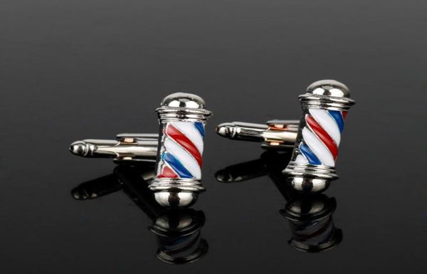 dongsheng tie clips cufflink series barber shop barber pole cufflinks men shirt cuff buttons jewelry cufflinks new accessories7589374, Silver
dongsheng tie clips cufflink series barber shop barber pole cufflinks men shirt cuff buttons jewelry cufflinks new accessories7589374, Silver