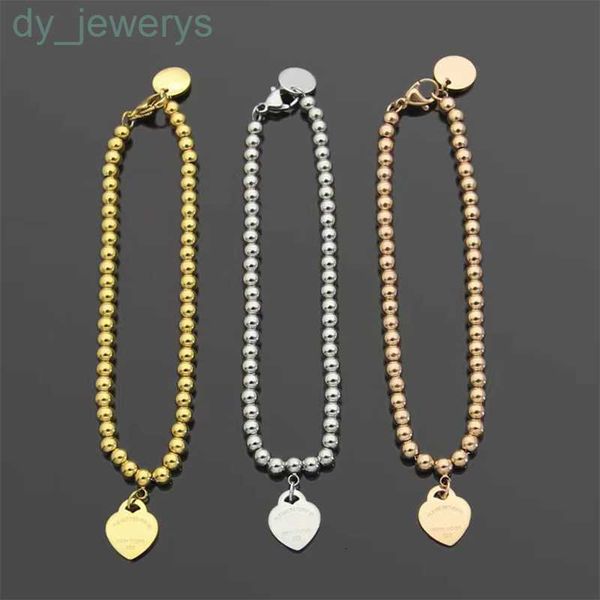 2022 new bead chain heart charm bracelet luxury brand designer bracelet women's jewelry fashion classic stainless steel t bracelets chr, Golden;silver
2022 new bead chain heart charm bracelet luxury brand designer bracelet women's jewelry fashion classic stainless steel t bracelets chr, Golden;silver