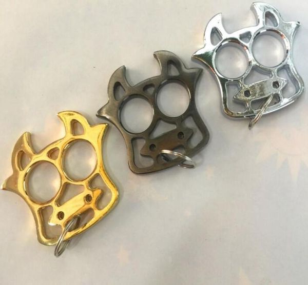 new outdoor mutifunction selfdefense safety equipment cow key chain finger tiger steel brass knuckle protective gear4767108
new outdoor mutifunction selfdefense safety equipment cow key chain finger tiger steel brass knuckle protective gear4767108