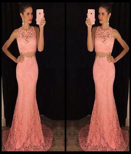 two pieces dress 2020 prom dresses long o neck mermaid full lace see through formal evening gowns party wear4170169, Black
two pieces dress 2020 prom dresses long o neck mermaid full lace see through formal evening gowns party wear4170169, Black