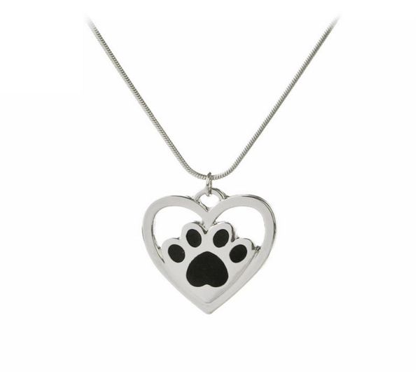 2017 new forever love heart puppy paw pendant necklace pet paw print necklaces cute animal dog cat memorial jewelry8174721, Silver
2017 new forever love heart puppy paw pendant necklace pet paw print necklaces cute animal dog cat memorial jewelry8174721, Silver
