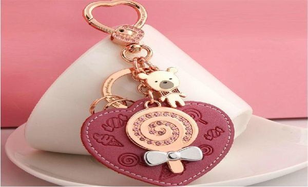 2017 fashion brand women keychain heart with bear heart lover keychain car keyring female fashion bag chain2794995, Slivery;golden
2017 fashion brand women keychain heart with bear heart lover keychain car keyring female fashion bag chain2794995, Slivery;golden