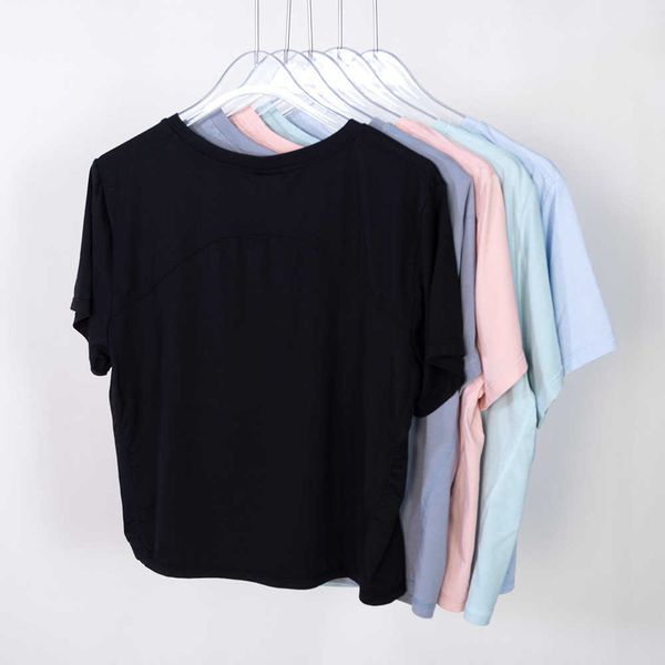 lulu women t shirt summer tee yoga short sleeves action always women's short t-shirt breathable modal loose high elastic sports short s
lulu women t shirt summer tee yoga short sleeves action always women's short t-shirt breathable modal loose high elastic sports short s