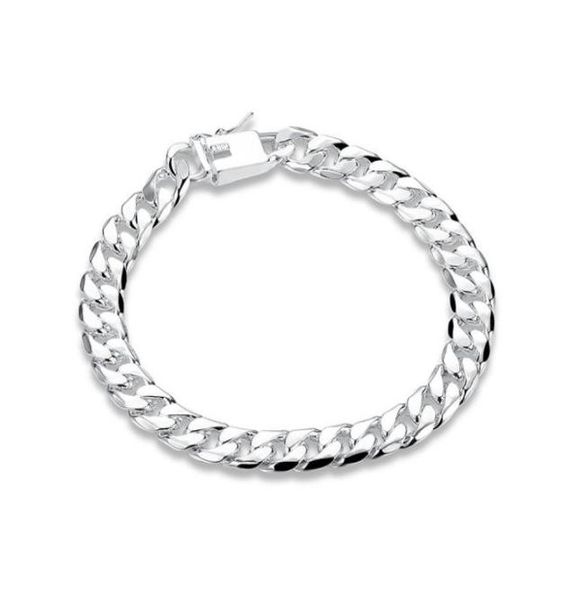 8mm side chain hand chain male money sterling silver plated bracelet men and women 925 silver bracelet spb2277637870, Black
8mm side chain hand chain male money sterling silver plated bracelet men and women 925 silver bracelet spb2277637870, Black