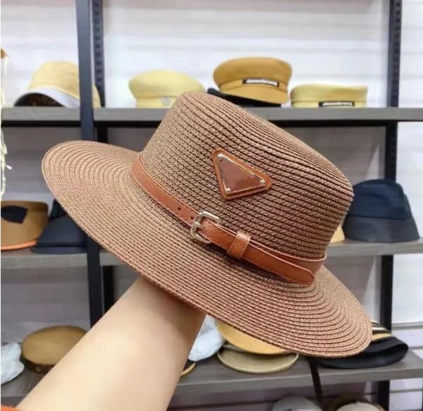designer straw hat luxury gentleman cap men's and women's sun hat high face value, Blue;gray
designer straw hat luxury gentleman cap men's and women's sun hat high face value, Blue;gray