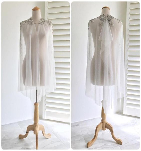 2019 real picture beaded wedding wrap lace soft tulle fashion custom made bridal jackets for bohemian wedding dress6940000, White
2019 real picture beaded wedding wrap lace soft tulle fashion custom made bridal jackets for bohemian wedding dress6940000, White