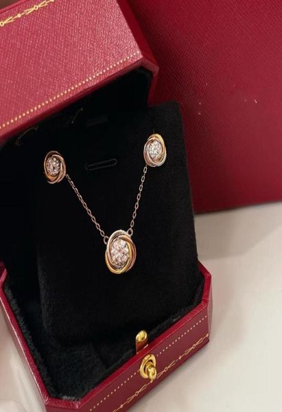 luxury jewelry set necklace and earrings trinity brand designer s925 sterling silver round circle charm short choker for fashion w7374857
luxury jewelry set necklace and earrings trinity brand designer s925 sterling silver round circle charm short choker for fashion w7374857