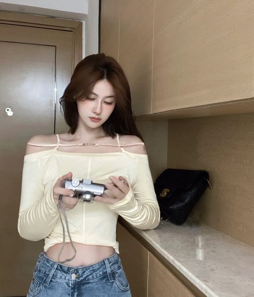 jac women's luxury designer shirts brand clothing corset shirt elegant womens shirts 2023 early autumn new off shoulder woman cropped f, White
jac women's luxury designer shirts brand clothing corset shirt elegant womens shirts 2023 early autumn new off shoulder woman cropped f, White