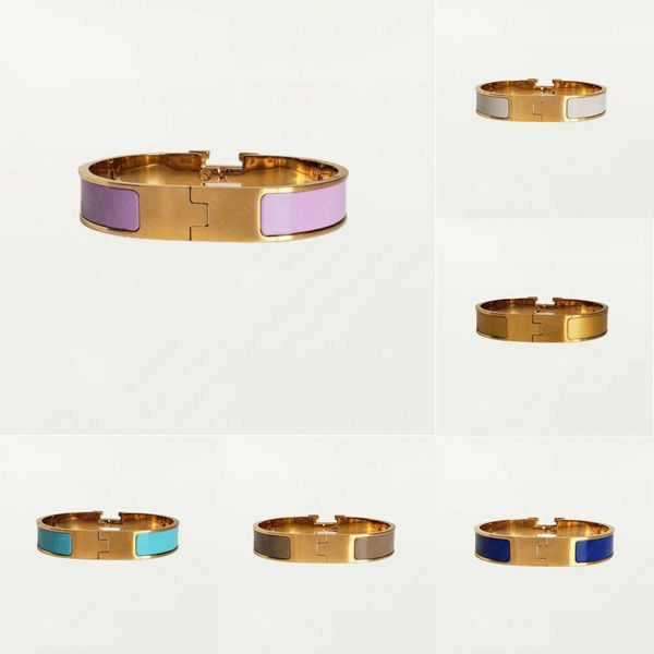 luxury bracelet her max classic h designer 18k gold bangle enamel bracelet for men women birthday mother' day jewelry holiday gifts c4z, Black
luxury bracelet her max classic h designer 18k gold bangle enamel bracelet for men women birthday mother' day jewelry holiday gifts c4z, Black