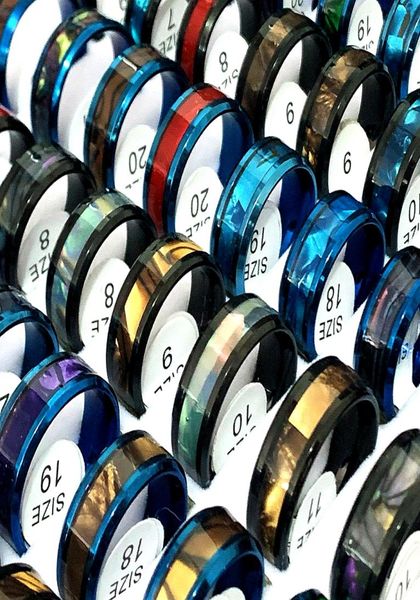 bulk lots 24pcs fashion abalone shell stainless steel rings mix women men party cool gifts charm jewelry8649459, Silver
bulk lots 24pcs fashion abalone shell stainless steel rings mix women men party cool gifts charm jewelry8649459, Silver