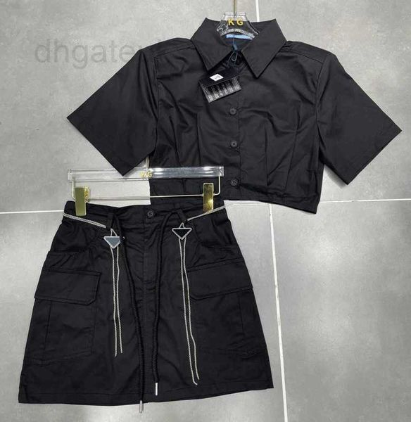 two piece dress designer women's sets luxury workwear casual set shirt shorts fashion matching chain decoration tracksuit s-l d88l, White
two piece dress designer women's sets luxury workwear casual set shirt shorts fashion matching chain decoration tracksuit s-l d88l, White