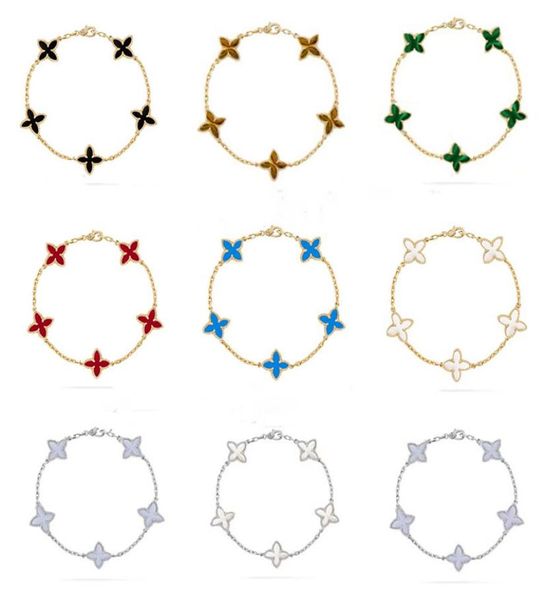 luxury designer charm bracelets 4 four leaf elegant fashion brand 18k gold silver agate shell mother of pearl women girls birthday6290682, Golden;silver
luxury designer charm bracelets 4 four leaf elegant fashion brand 18k gold silver agate shell mother of pearl women girls birthday6290682, Golden;silver