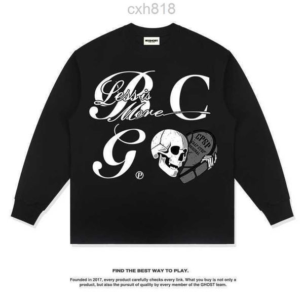 designer high street skeleton print long sleeve t-shirt white ink direct spray small neckline men's and women's underlay shirt pur, White;black
designer high street skeleton print long sleeve t-shirt white ink direct spray small neckline men's and women's underlay shirt pur, White;black