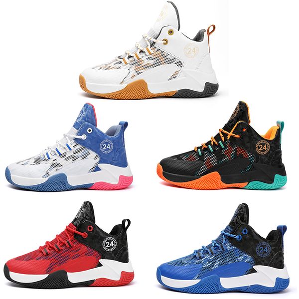 2023 multi-colored kid basketball breathable mesh shoes boys white blue black orange red golden mens trainers outdoor sports teenagers
2023 multi-colored kid basketball breathable mesh shoes boys white blue black orange red golden mens trainers outdoor sports teenagers