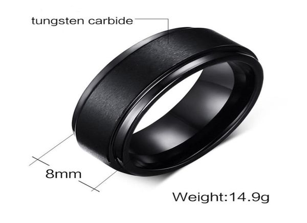 wedding ring 8mm classic comfort fit mens black tungsten carbide wedding band ring ring in usa and europe2913070, Slivery;golden
wedding ring 8mm classic comfort fit mens black tungsten carbide wedding band ring ring in usa and europe2913070, Slivery;golden