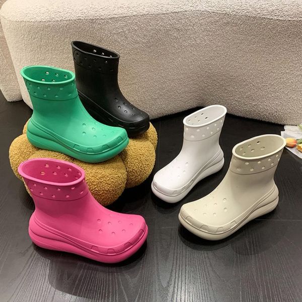 rain boots water boots clogs height increasing slip-on women man thick bottom platform rainboots non-slip eva boots 230713, Black;red
rain boots water boots clogs height increasing slip-on women man thick bottom platform rainboots non-slip eva boots 230713, Black;red