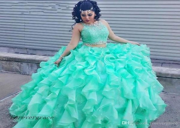 2019 mint green two pieces quinceanera dress princess cascading puffy sweet 16 ages long girls prom party pageant gown plus size c2560069, Blue;red
2019 mint green two pieces quinceanera dress princess cascading puffy sweet 16 ages long girls prom party pageant gown plus size c2560069, Blue;red