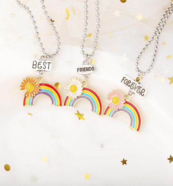 fashion daisy rainbow necklace enamel cartoon kids good friends forever pendant necklaces jewelry gift6457198, Silver
fashion daisy rainbow necklace enamel cartoon kids good friends forever pendant necklaces jewelry gift6457198, Silver