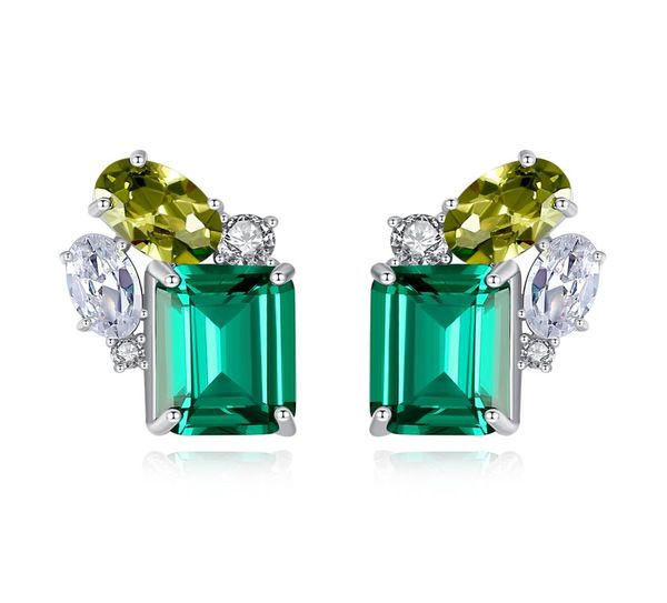 emerald gemstone stud earrings s925 silver shiny zircon earrings european temperament niche design jewelry8708161, Golden;silver
emerald gemstone stud earrings s925 silver shiny zircon earrings european temperament niche design jewelry8708161, Golden;silver