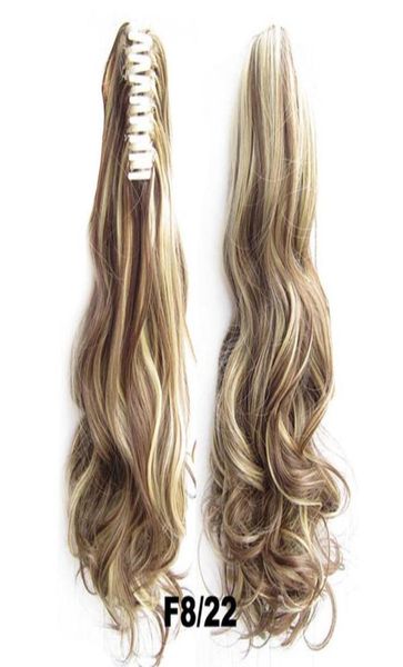 fashion curly pony tail 55cm long wavy blackbrown claw synthetic ponytail high temperature fiber hairpiece multicolor selection2306736, Black
fashion curly pony tail 55cm long wavy blackbrown claw synthetic ponytail high temperature fiber hairpiece multicolor selection2306736, Black