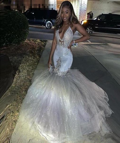 sleeveless sheer appliques mermaid prom dresses african style crystal backless sweep train evening gowns customzie5372696, Black
sleeveless sheer appliques mermaid prom dresses african style crystal backless sweep train evening gowns customzie5372696, Black