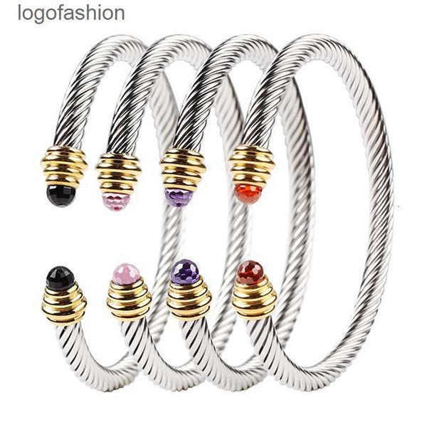 titanium steel bracelet dy luxury designer twisted pearl head womens fashion versatile twist encrusted crystal bracelets jewelry wedding gif, Black
titanium steel bracelet dy luxury designer twisted pearl head womens fashion versatile twist encrusted crystal bracelets jewelry wedding gif, Black