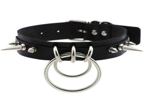 kmvexo punk spike metal collar girls leather harness choker necklace for women party club chockers gothic jewelry harajuku 20195083131, Golden;silver
kmvexo punk spike metal collar girls leather harness choker necklace for women party club chockers gothic jewelry harajuku 20195083131, Golden;silver