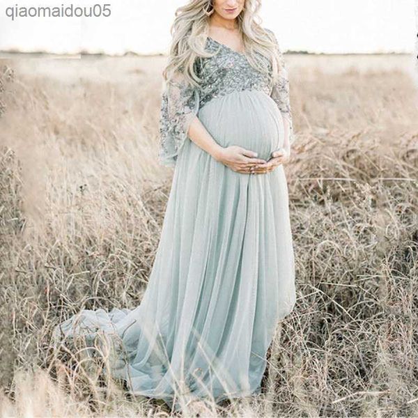 fancy maternity dress for p shoot pregnant women large swing sequin mesh dress elegant high waist v-neck blue long dress l230712, White
fancy maternity dress for p shoot pregnant women large swing sequin mesh dress elegant high waist v-neck blue long dress l230712, White