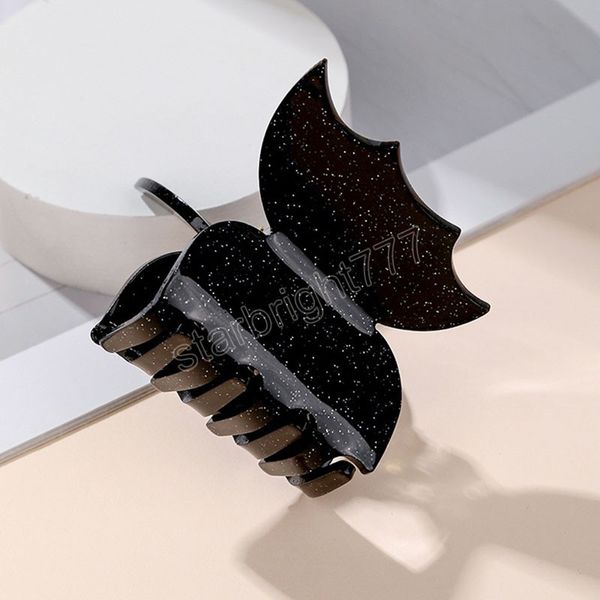 halloween bat hair clip shiny crystal horsetail clip acetate claw clip holiday supplies hair accessories for women girl, Slivery;white
halloween bat hair clip shiny crystal horsetail clip acetate claw clip holiday supplies hair accessories for women girl, Slivery;white