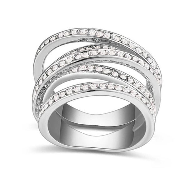new arrival for famous brands design nickel plated spiral wedding rings made with austrian elements crystal gift2040862, Silver
new arrival for famous brands design nickel plated spiral wedding rings made with austrian elements crystal gift2040862, Silver