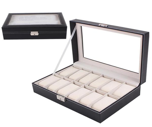 12gridsslots 2016 new pu leatherwood board watch display case with lock whole grid watch display box storage box watch case5256174, Black;blue
12gridsslots 2016 new pu leatherwood board watch display case with lock whole grid watch display box storage box watch case5256174, Black;blue