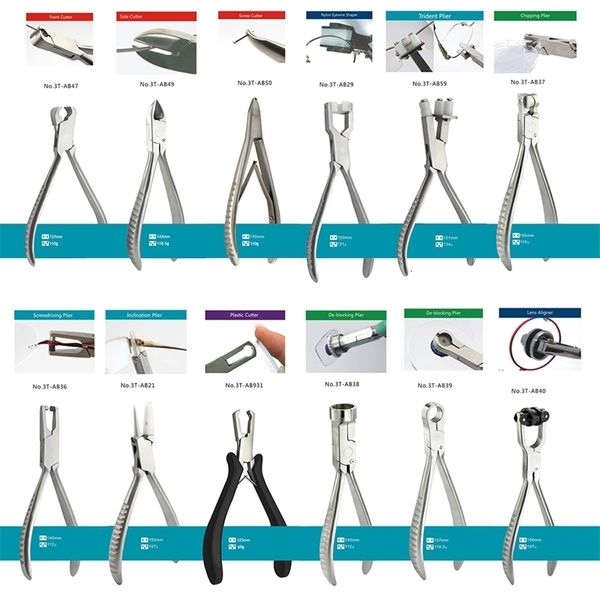 other fashion accessories quality stainless steel eyeglasses spring plier glasses screw cutter chip block adjuster optical repair hand tool, Silver
other fashion accessories quality stainless steel eyeglasses spring plier glasses screw cutter chip block adjuster optical repair hand tool, Silver