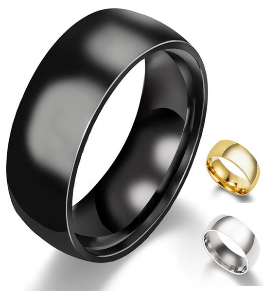 8 mm men 039s rings smooth arc surface stainless steel jewelry wedding ring black silver gold5442839
8 mm men 039s rings smooth arc surface stainless steel jewelry wedding ring black silver gold5442839