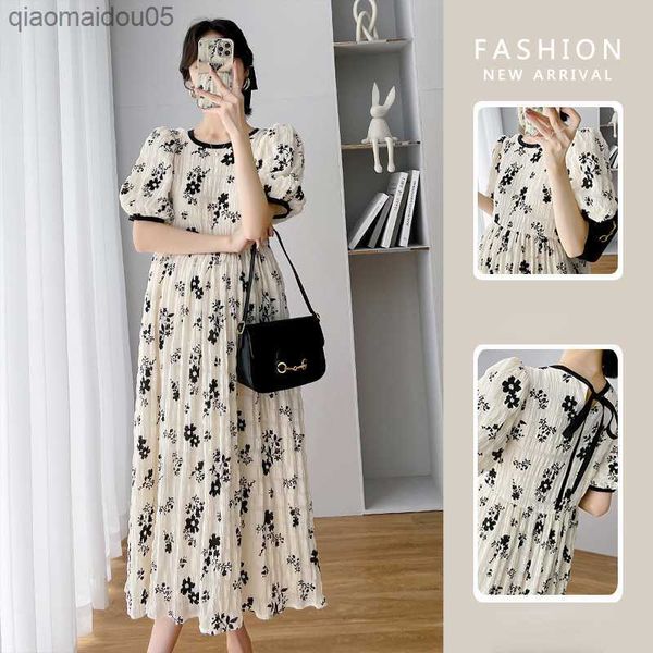 maternity dresses new 2022 summer temperament pleated casual dress korean loose floral short-sleeved fashion pregnancy skirt l230712, White
maternity dresses new 2022 summer temperament pleated casual dress korean loose floral short-sleeved fashion pregnancy skirt l230712, White