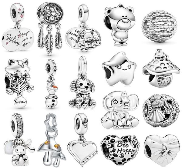 popular 925 sterling silver cute silver star cat elephant mushroom pendant for original charm bracelet ladies jewelry3850840, Bronze;silver
popular 925 sterling silver cute silver star cat elephant mushroom pendant for original charm bracelet ladies jewelry3850840, Bronze;silver