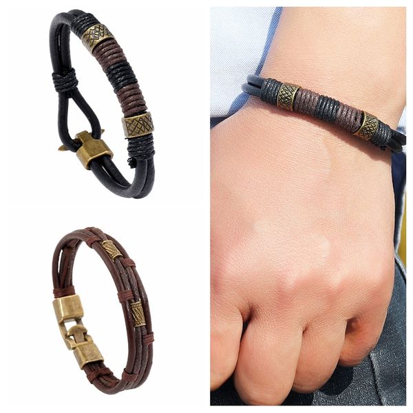 trendy leather wristband bracelets for men women male cuff wrap bracelet men's bangle fashion jewelry stock, White
trendy leather wristband bracelets for men women male cuff wrap bracelet men's bangle fashion jewelry stock, White