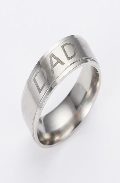 europe and the united states selling stainless steel ring letters dad ring classic men039s titanium steel ring jewelry father9563138, Silver
europe and the united states selling stainless steel ring letters dad ring classic men039s titanium steel ring jewelry father9563138, Silver
