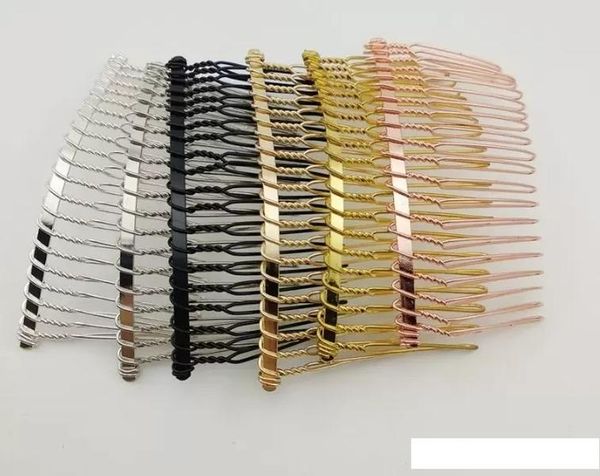 metal blank comb diy bridal comb silver gold twisted wire wedding veil, Golden;white
metal blank comb diy bridal comb silver gold twisted wire wedding veil, Golden;white