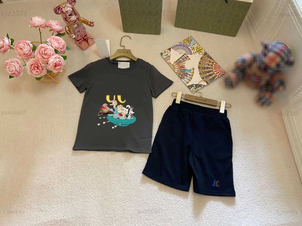 designer baby clothes kids summer suit tracksuit 2pcs cartoon printed t-shirt and colorful logo printed shorts multiple product, White
designer baby clothes kids summer suit tracksuit 2pcs cartoon printed t-shirt and colorful logo printed shorts multiple product, White
