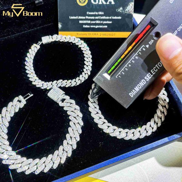 925 sterling silver 6mm 8mm miami chain iced out bling hip hop moissanite diamond cuban necklace
925 sterling silver 6mm 8mm miami chain iced out bling hip hop moissanite diamond cuban necklace