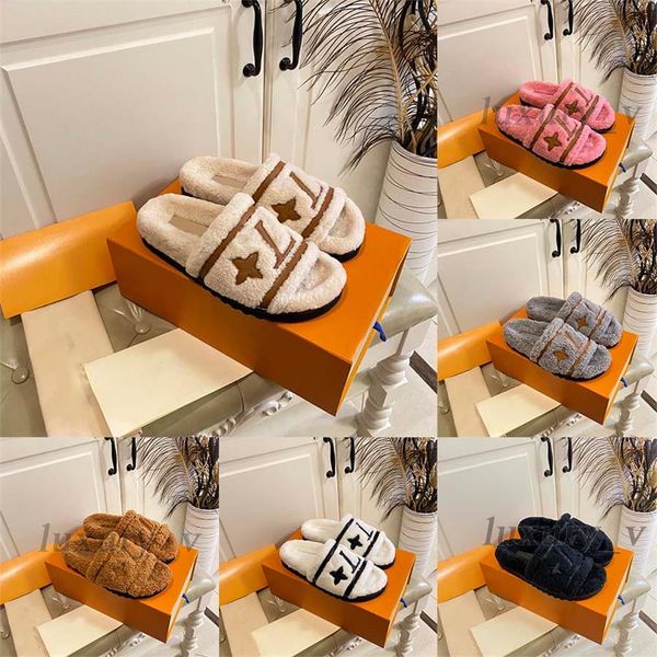 paseo comfort flat mules designer women slippers wool sandals luxury fur slides winter furry fluffy scuffs with box, Black
paseo comfort flat mules designer women slippers wool sandals luxury fur slides winter furry fluffy scuffs with box, Black