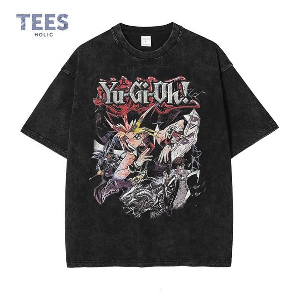 men's t-shirts yugi oh t-shirt men's vintage wash yugi muto printed t-shirt large street clothing comic short sleeve y2k t-shirt 2, White;black
men's t-shirts yugi oh t-shirt men's vintage wash yugi muto printed t-shirt large street clothing comic short sleeve y2k t-shirt 2, White;black