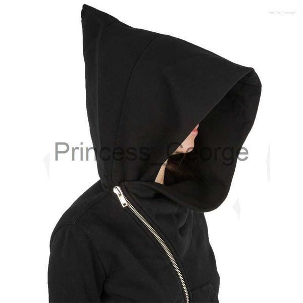 men's hoodies sweatshirts wizard hat oblique zipper punk rock hoodies hiphop streetwear gothic style diagonal zip up black cloak hoodie
men's hoodies sweatshirts wizard hat oblique zipper punk rock hoodies hiphop streetwear gothic style diagonal zip up black cloak hoodie