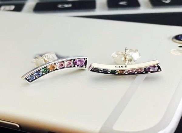 fashion rainbow cz diamond stud earrings original box set for p 925 sterling silver color crystal women earring5215151, Golden;silver
fashion rainbow cz diamond stud earrings original box set for p 925 sterling silver color crystal women earring5215151, Golden;silver