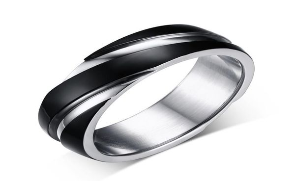 316l stainless steel men ring 6mm black silver color black strips rings for women men jewelry5644528
316l stainless steel men ring 6mm black silver color black strips rings for women men jewelry5644528