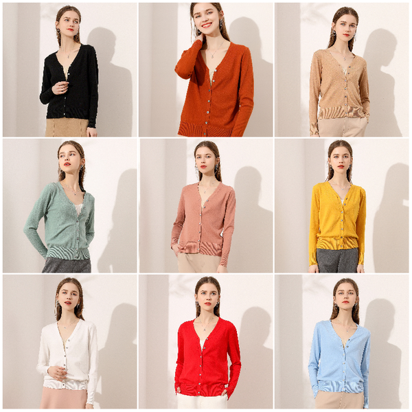 women's sweaters fashion loose short skeleton knitwear women 2023 summer round neck long sleeve thin ice silk sunscreen all match, White;black
women's sweaters fashion loose short skeleton knitwear women 2023 summer round neck long sleeve thin ice silk sunscreen all match, White;black