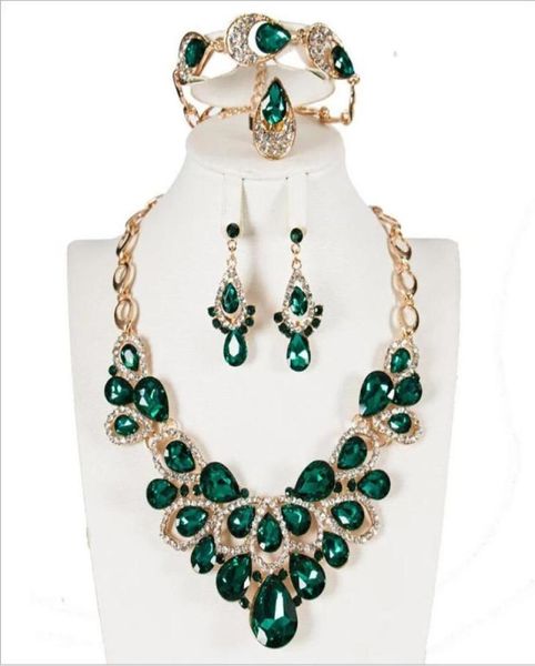 elegant water drop shape crystal rhinestones necklace earrings bracelet ring set bridal wedding prom jewelry sets for women gift5029296, Silver
elegant water drop shape crystal rhinestones necklace earrings bracelet ring set bridal wedding prom jewelry sets for women gift5029296, Silver
