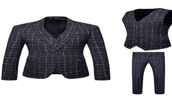 2019 black check suits men fashion wedding tuxedos 3 pieces jacketvestpants formal business custom made blazer6189235, Black;gray
2019 black check suits men fashion wedding tuxedos 3 pieces jacketvestpants formal business custom made blazer6189235, Black;gray